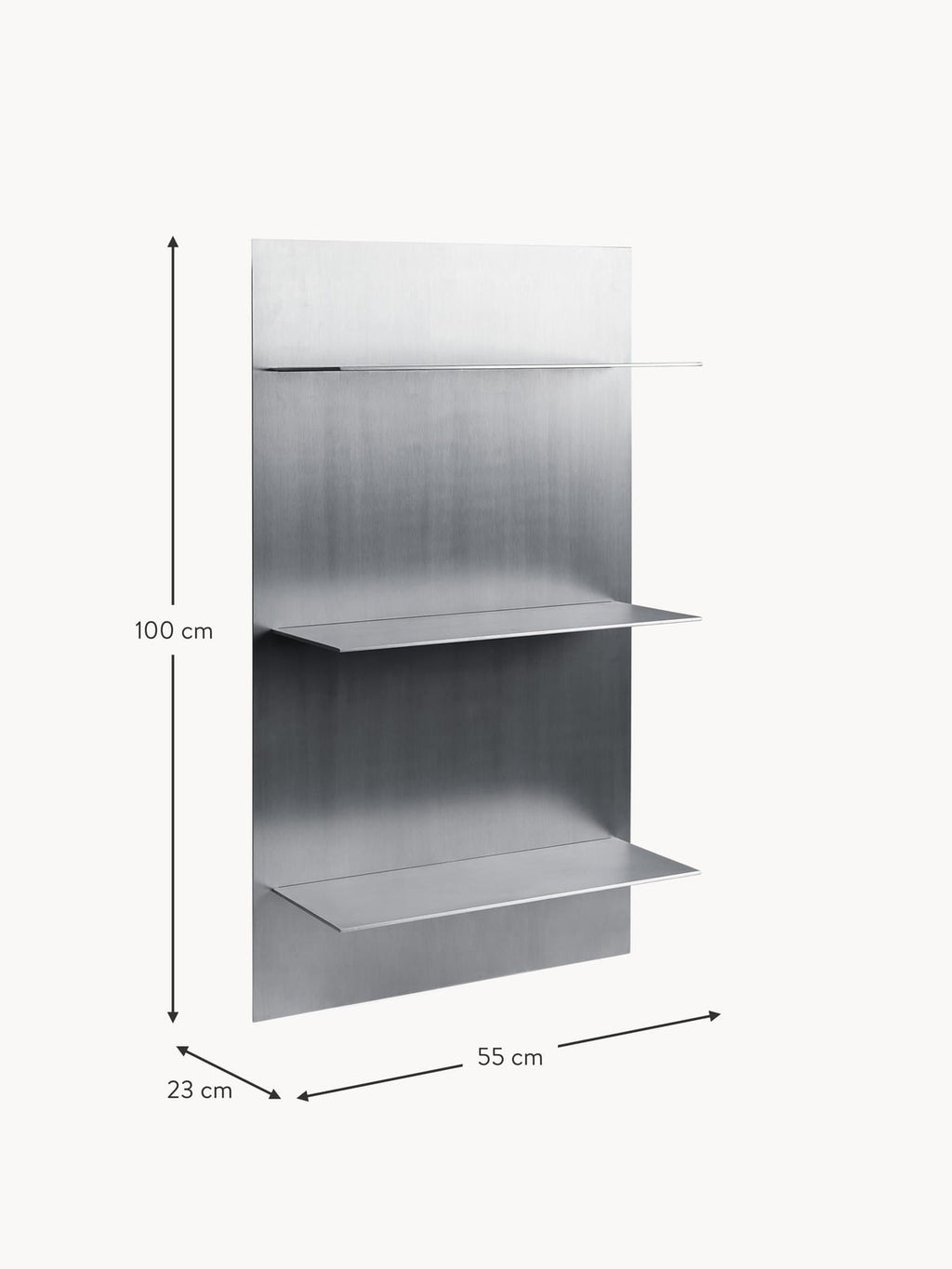 Alnmouth Metal Wall Shelf
