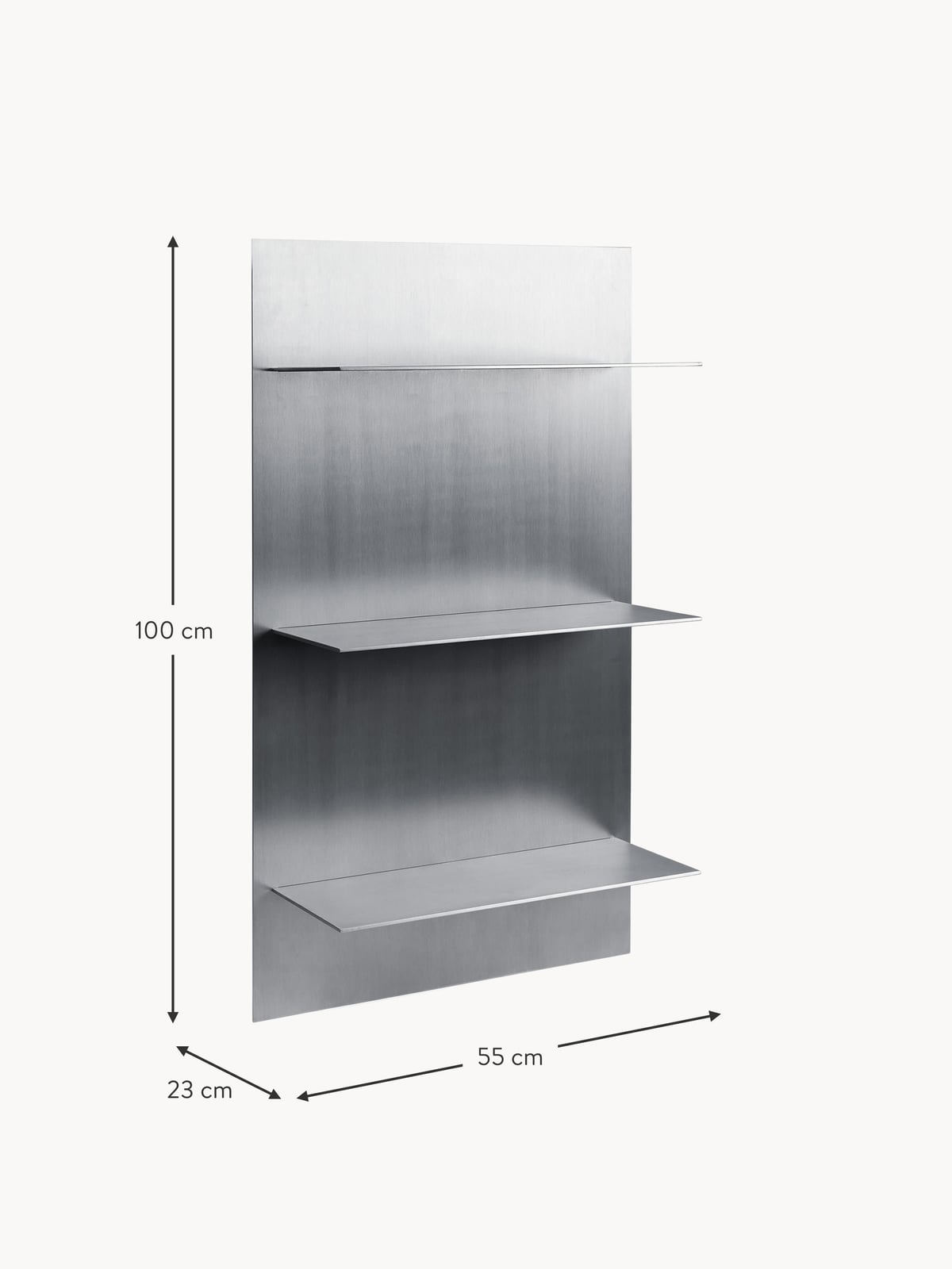 Alnmouth Metal Wall Shelf