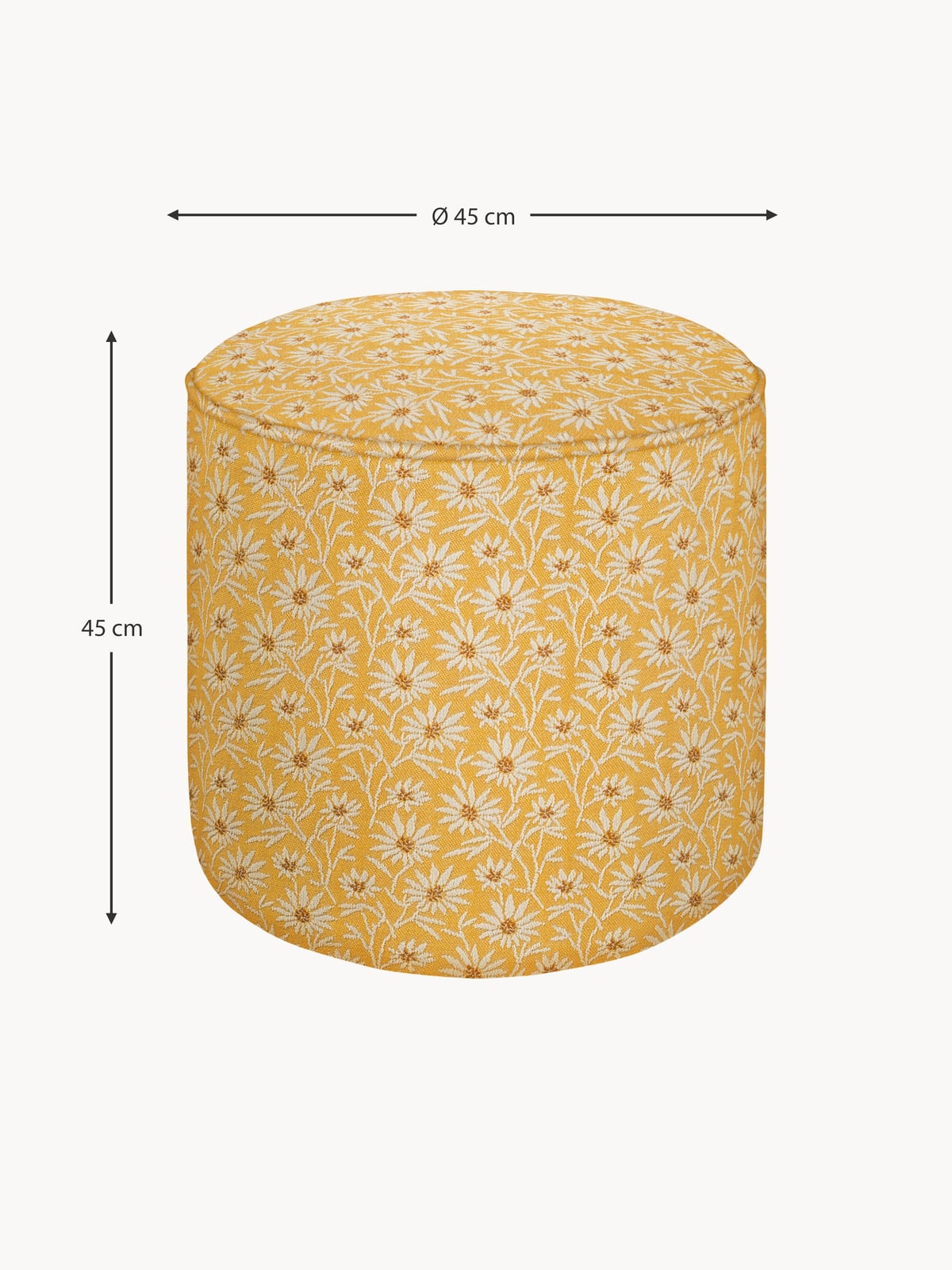 Amberley Handmade Outdoor Pouf