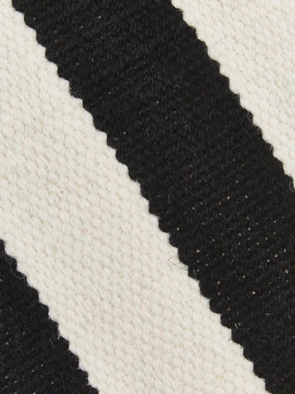 Ansdell Hand-Woven Kelim Rug with Stripes