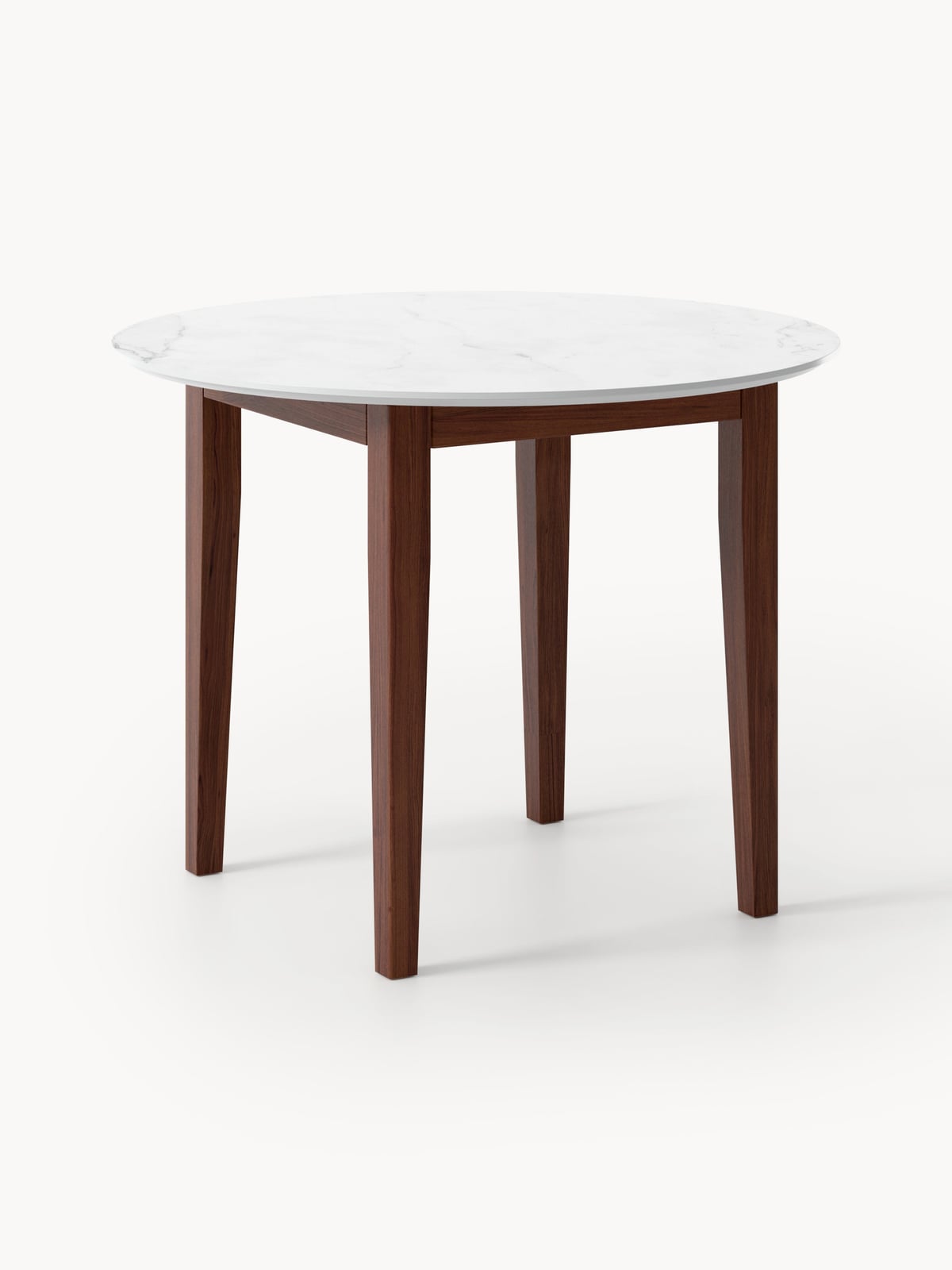 Ansdell Round Marble Effect Dining Table, in various sizes