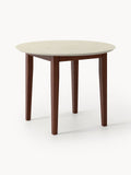 Ansdell Round Travertine Effect Dining Table, in various sizes