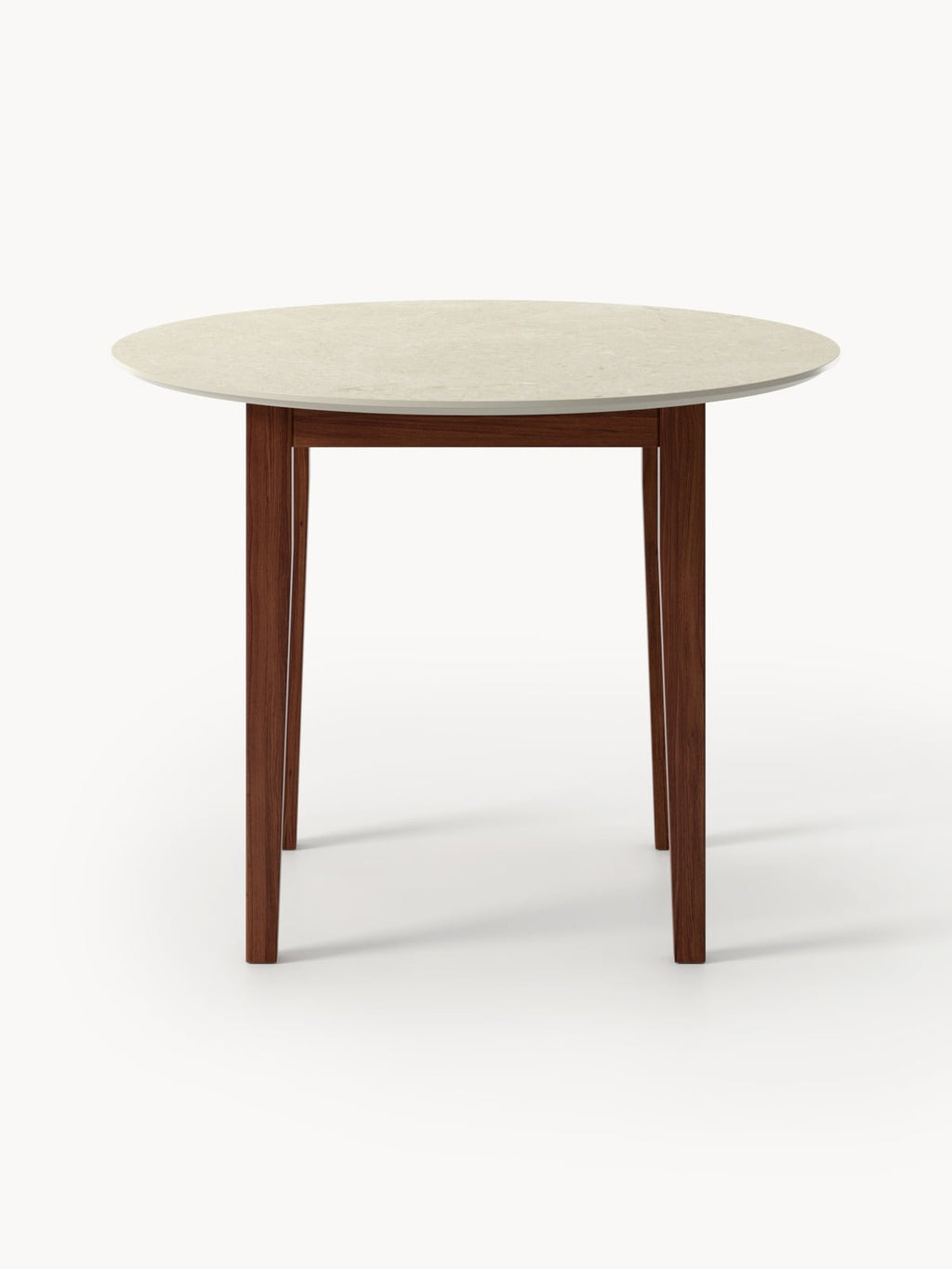 Ansdell Round Travertine Effect Dining Table, in various sizes