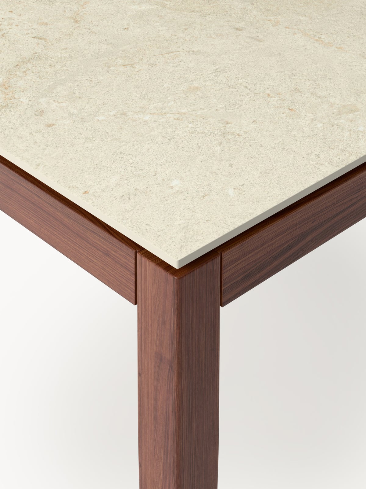 Ansdell Travertine Effect Dining Table, in various sizes