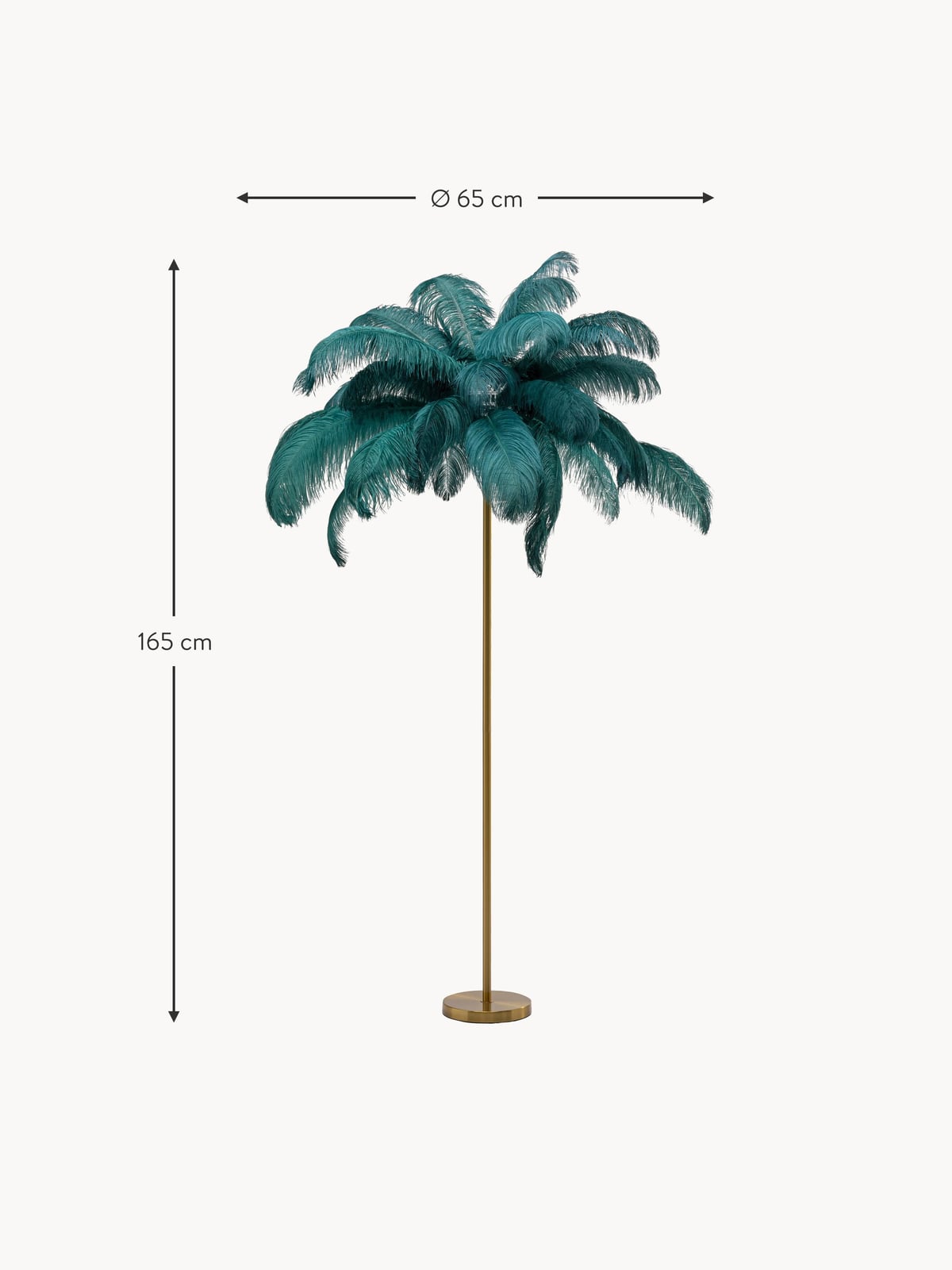 Arundel Floor Lamp Feather