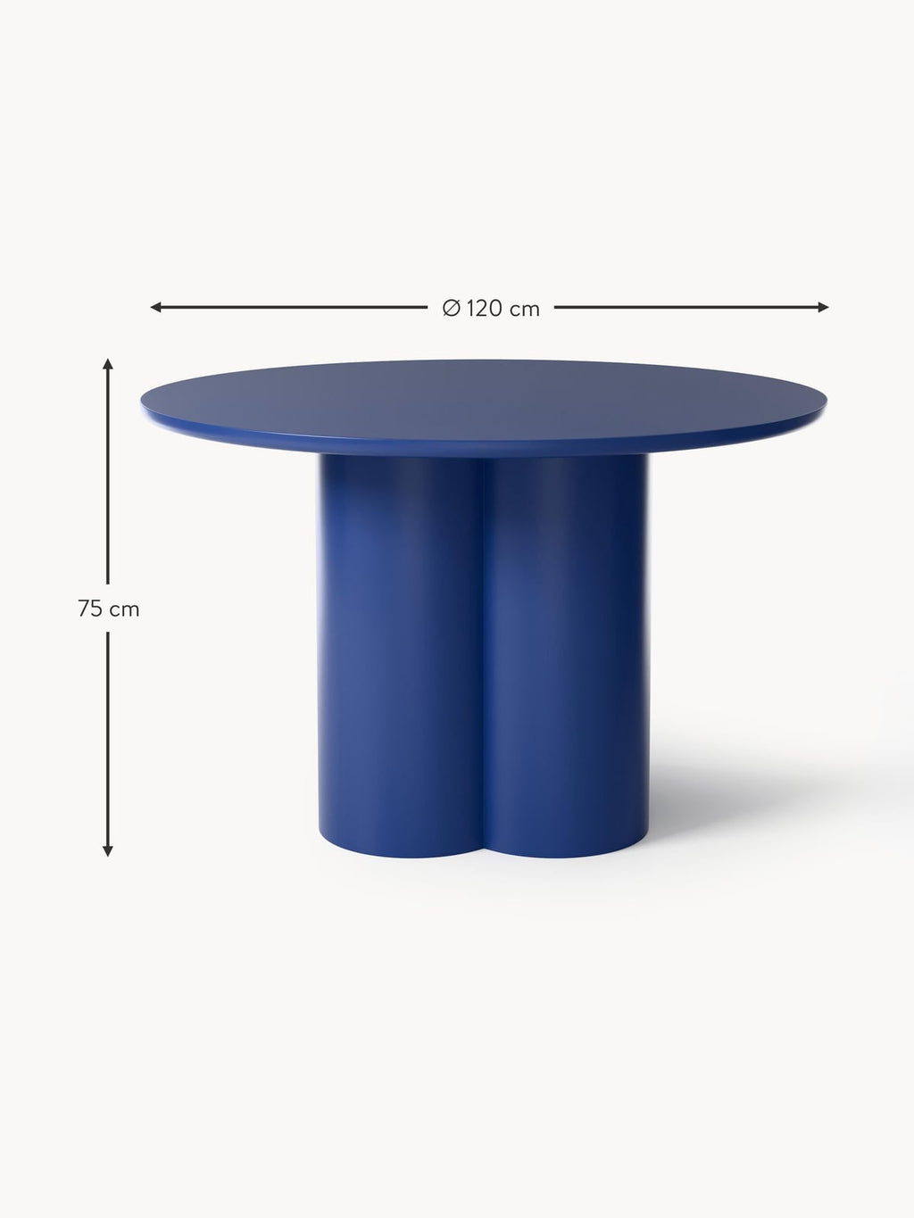 Arundel Round Dining Table, Ø 120 cm