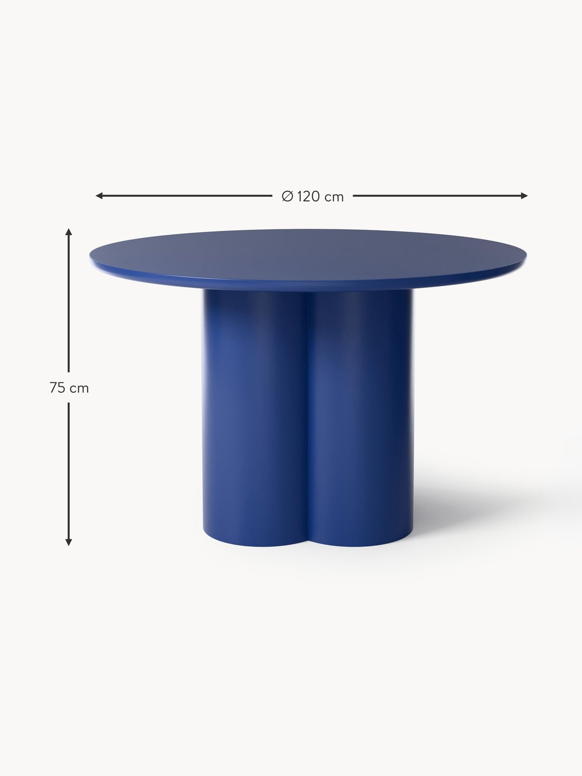 Arundel Round Dining Table, Ø 120 cm