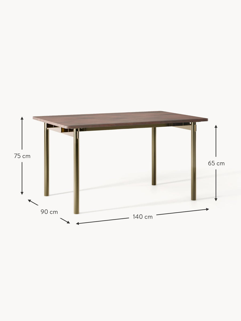 Ashcombe Dining Table, in various sizes