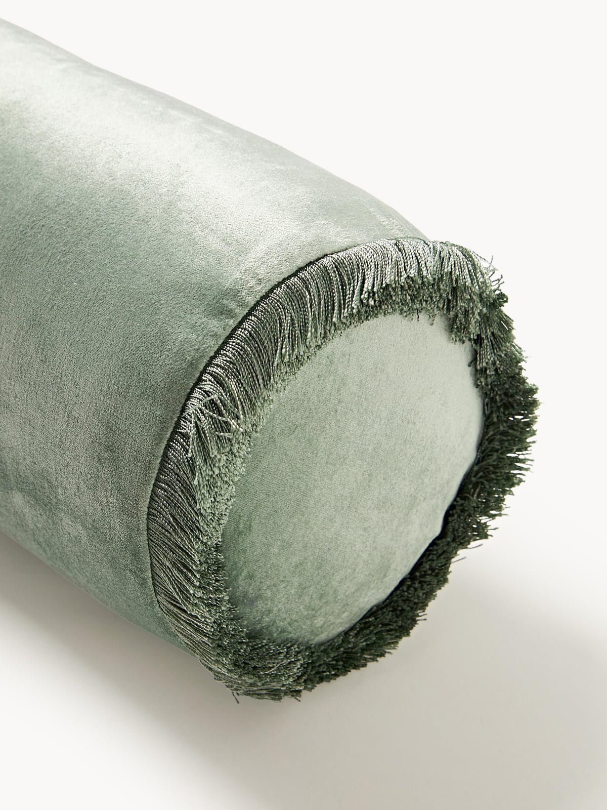 Ashcombe Neck Roll with Fringes