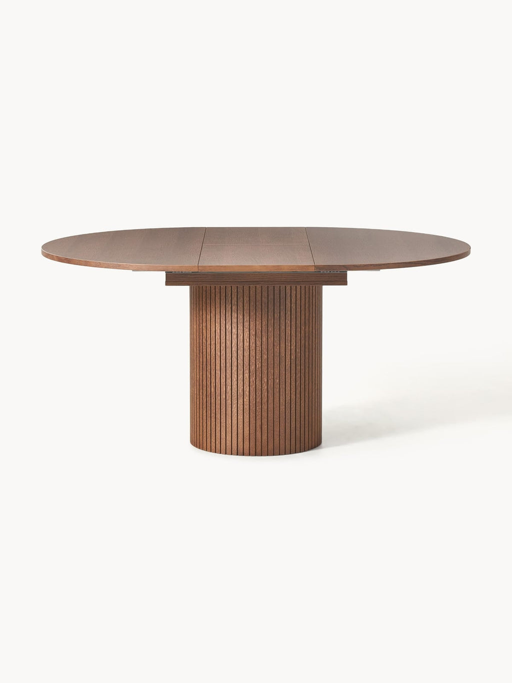 Ashley Extendable Dining Table with Groove Structure, 120 - 160 x 75 cm