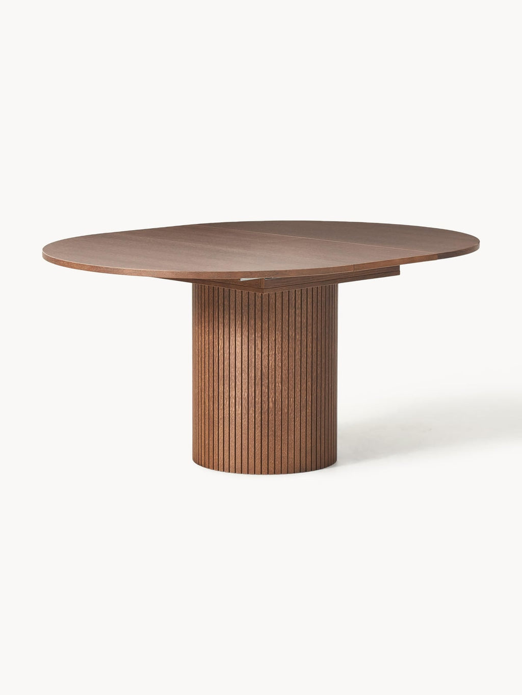 Ashley Extendable Dining Table with Groove Structure, 120 - 160 x 75 cm
