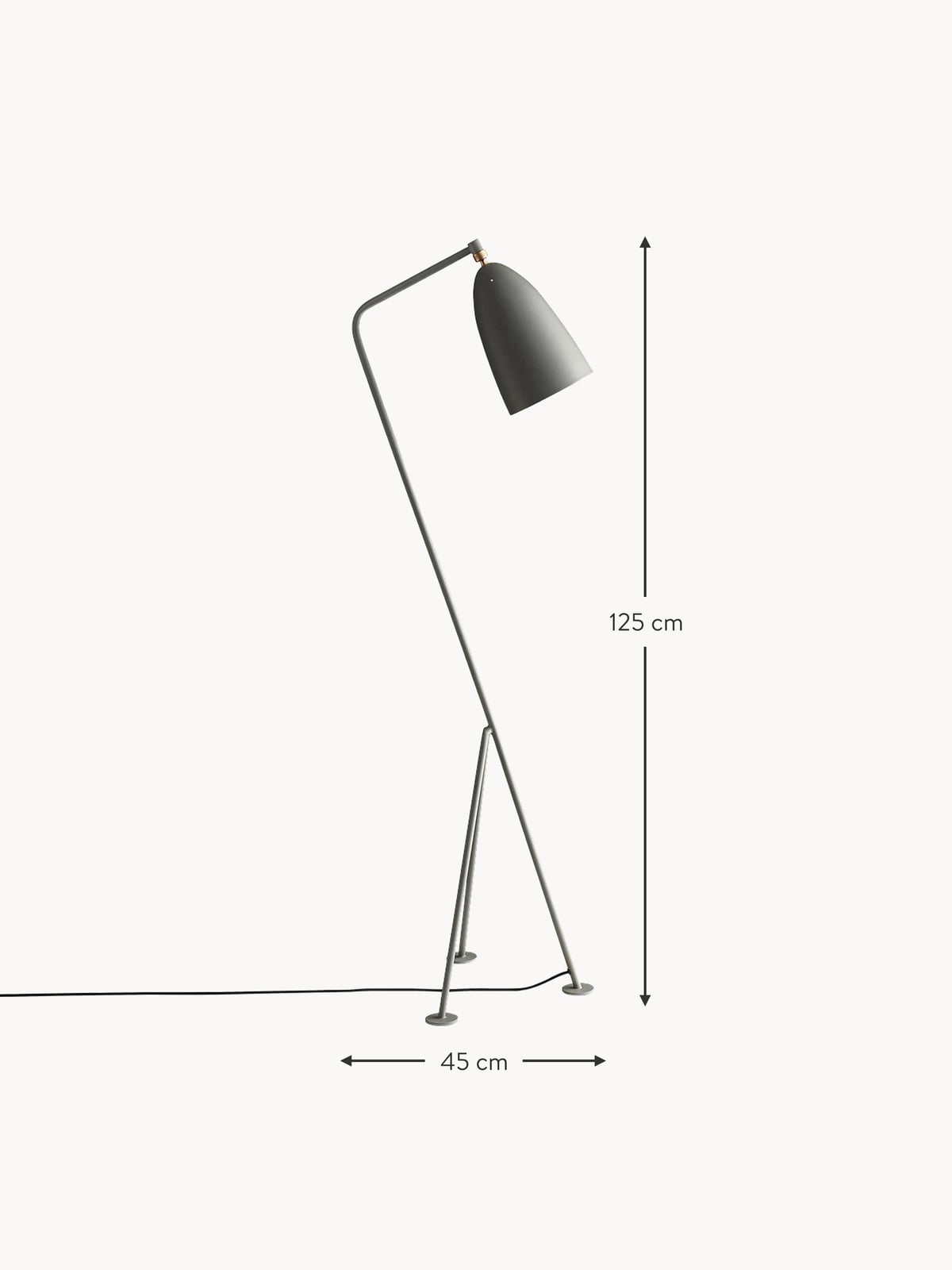 Bardsey Gräshoppa Adjustable Small Reading Lamp