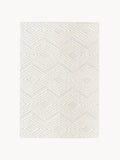 Bardsey High-Low Cotton Rug Ziggy, Hand-Woven