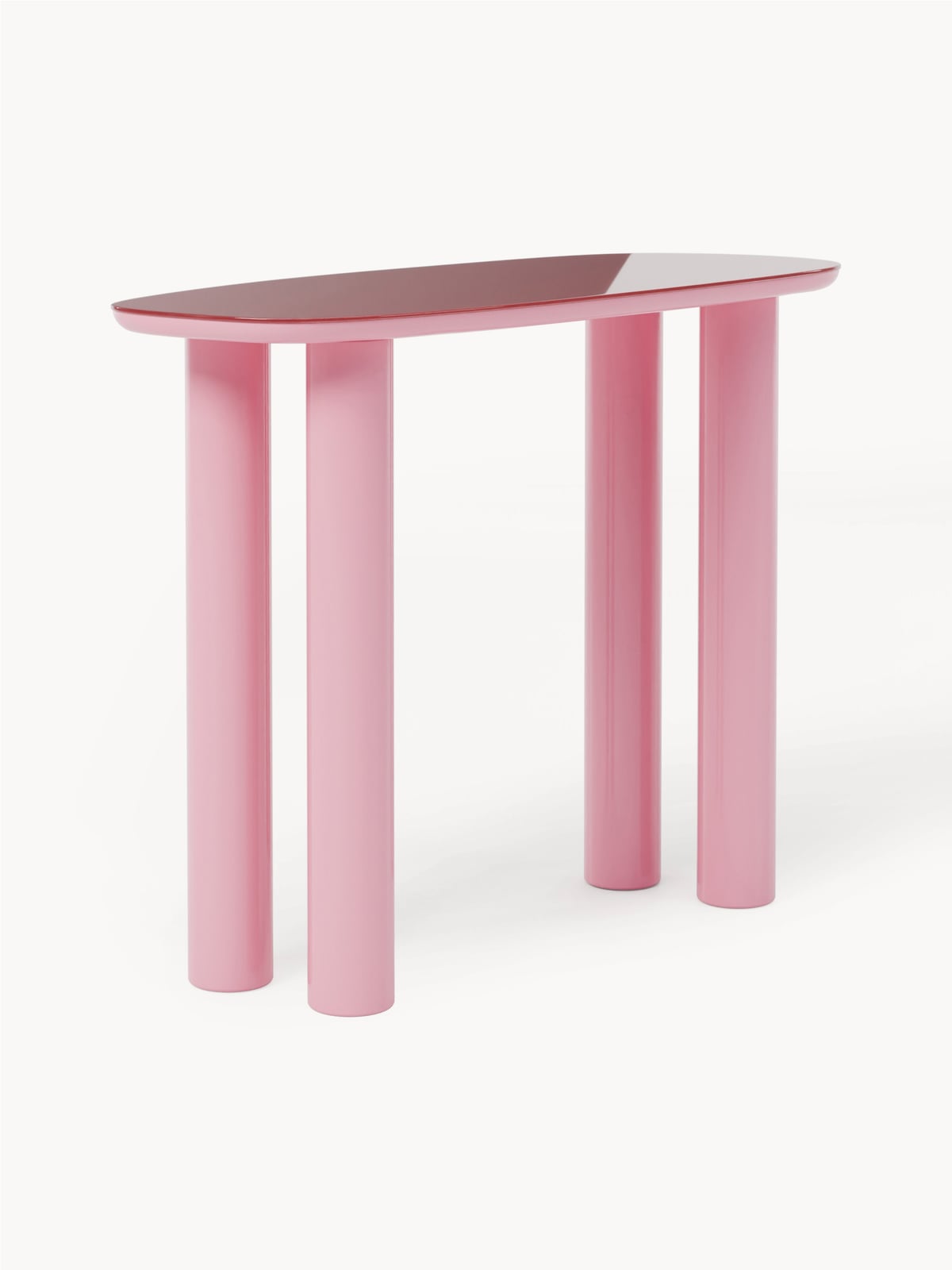 Barlow Console Table with Glass Top