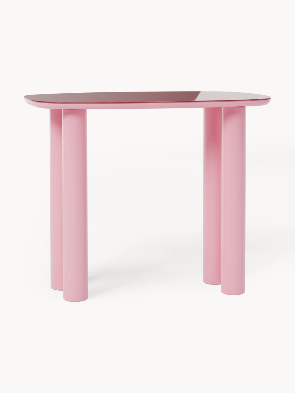 Barlow Console Table with Glass Top