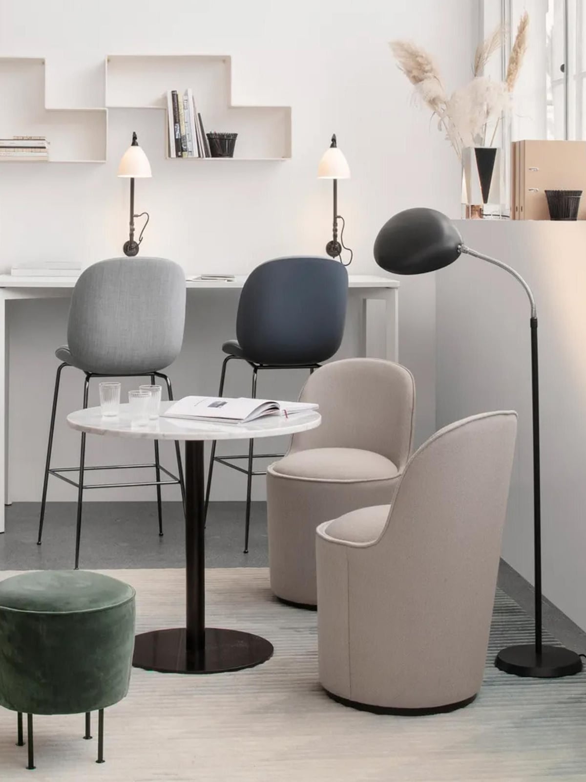 Barlow Small Adjustable Floor Lamp