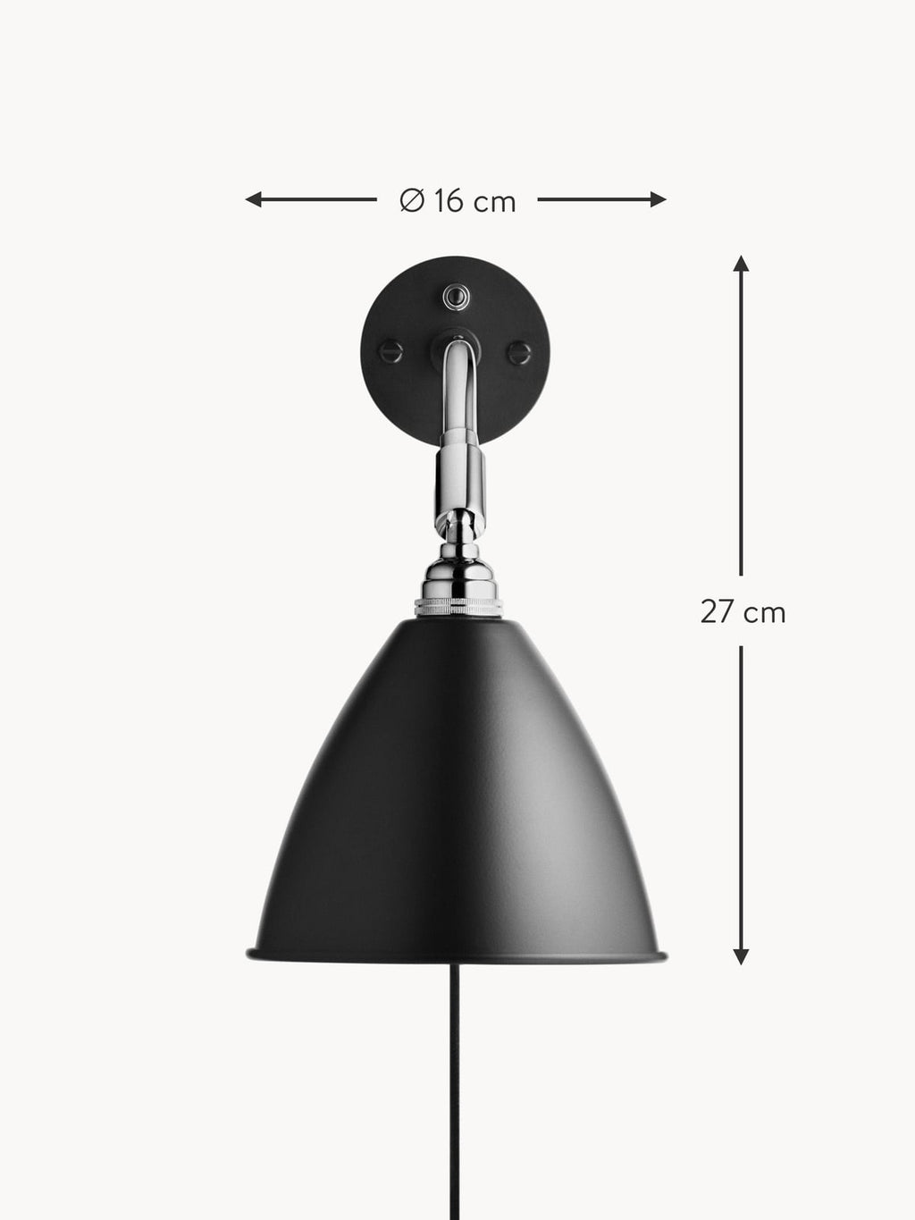 Beckwith BL7 Plug-in Wall Lamp
