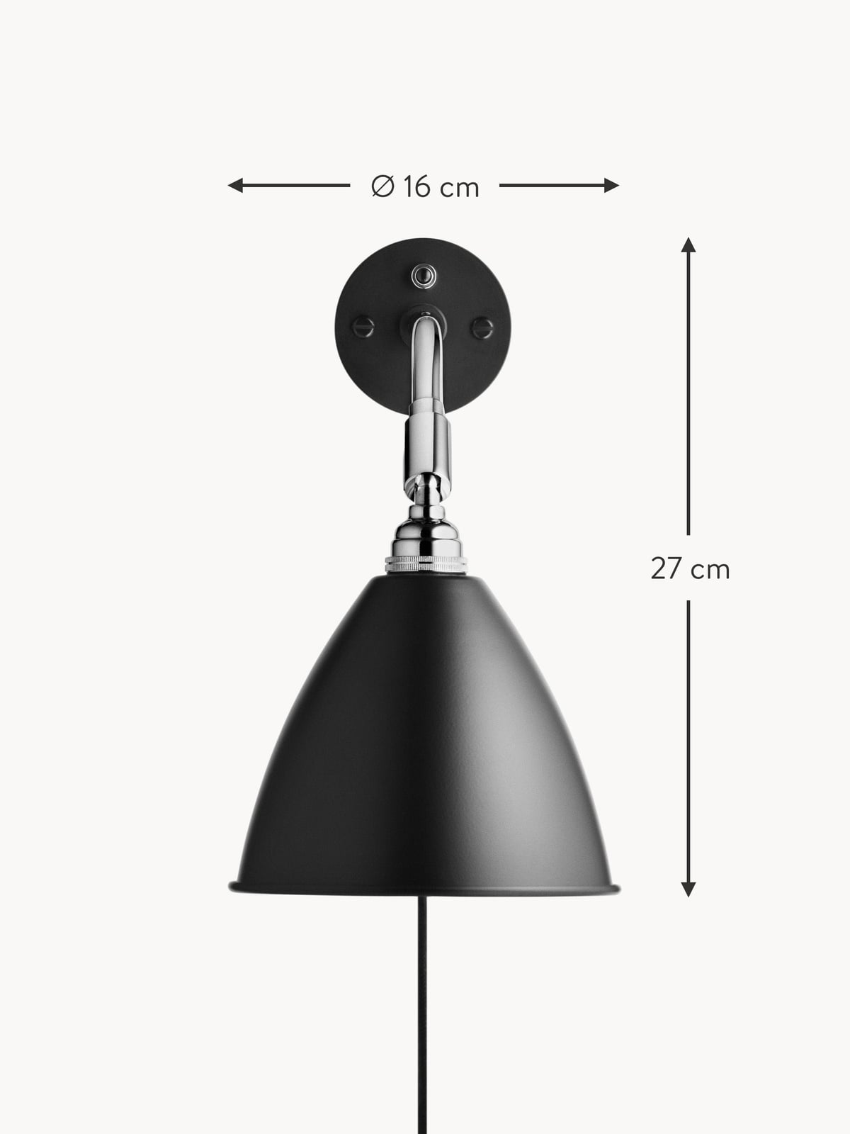 Beckwith BL7 Plug-in Wall Lamp