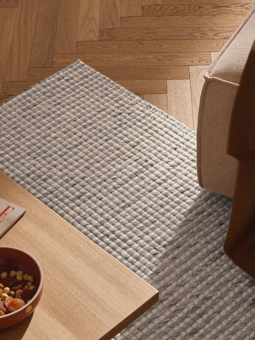 Bewcastle Hand-Woven Low-Pile Wool Rug