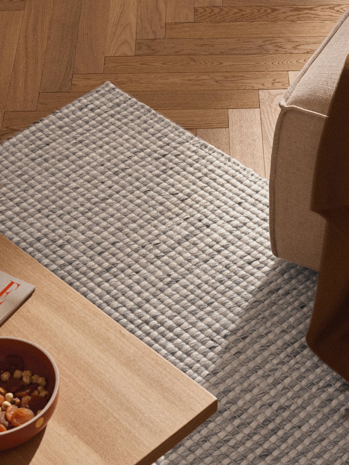 Bewcastle Hand-Woven Low-Pile Wool Rug