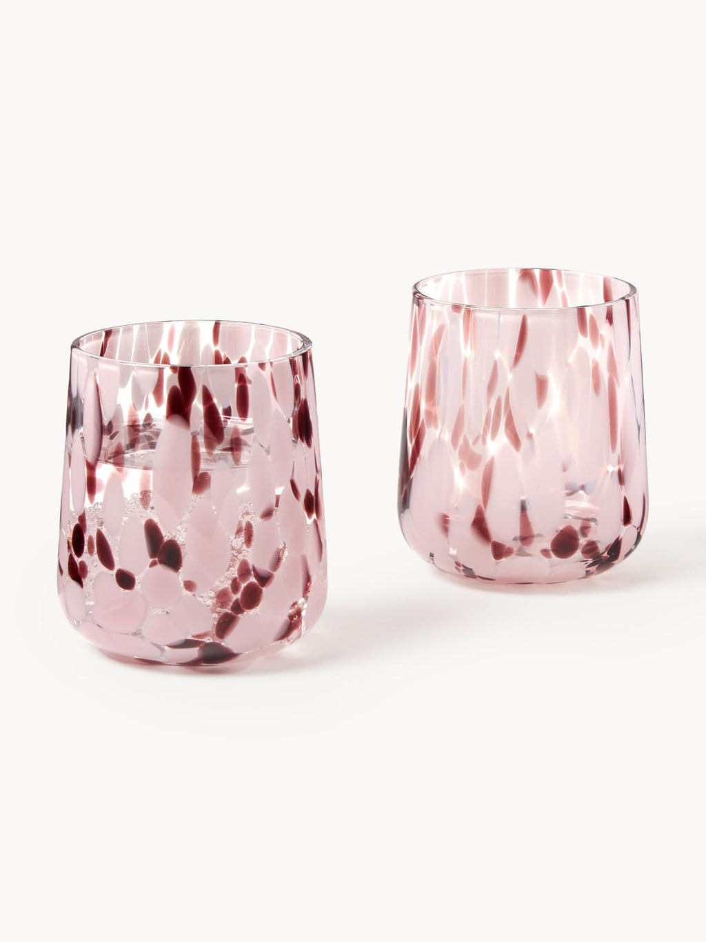 Blakeney Speckled Glass Tumblers Oakley, Set of 4