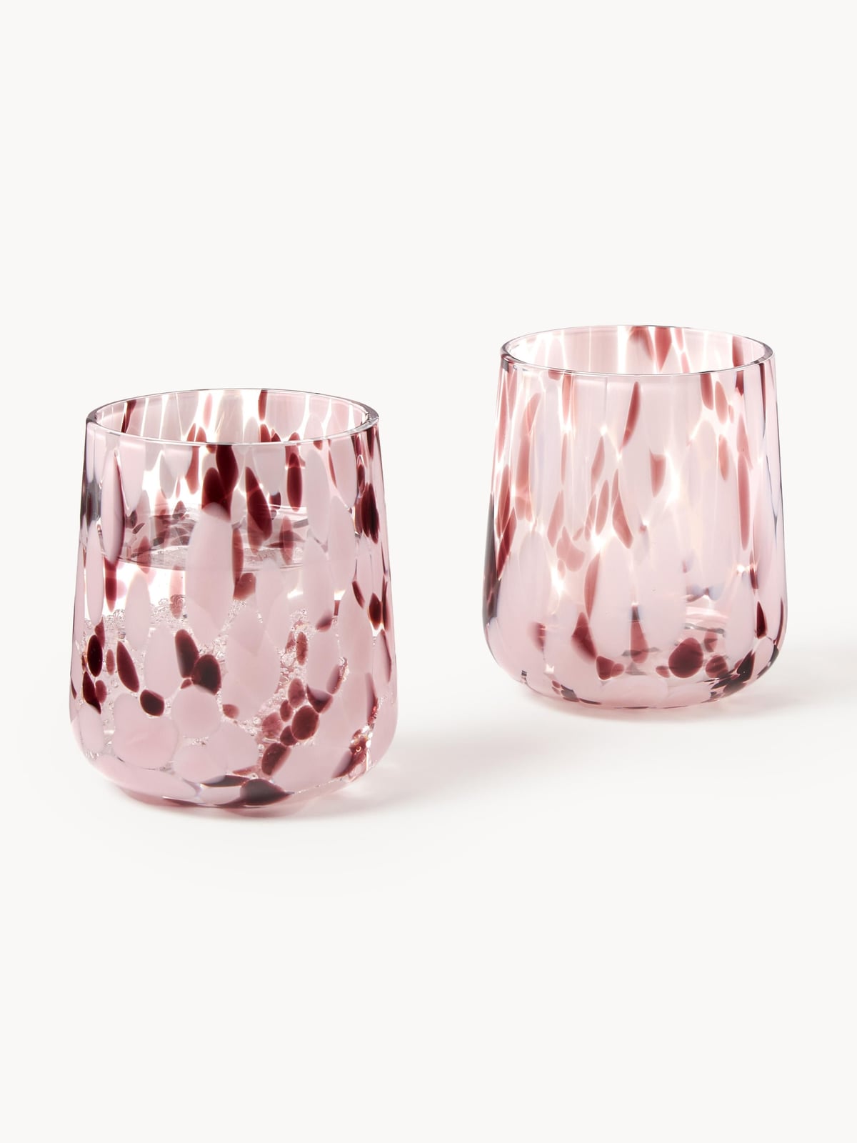 Blakeney Speckled Glass Tumblers Oakley, Set of 4
