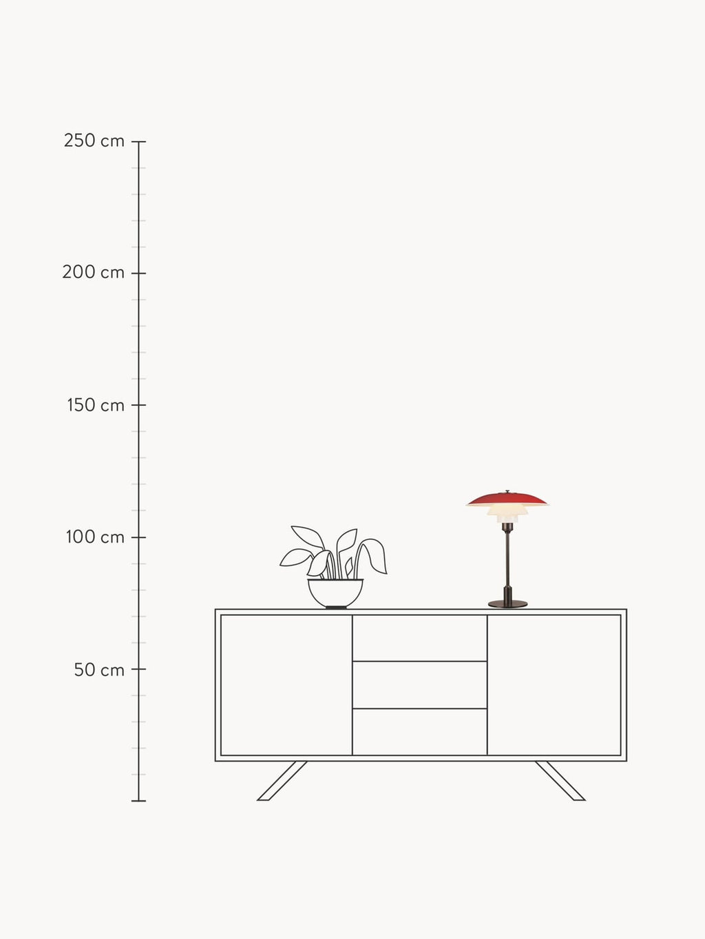 Braithwaite Large Mouth-Blown Table Lamp PH 3/5