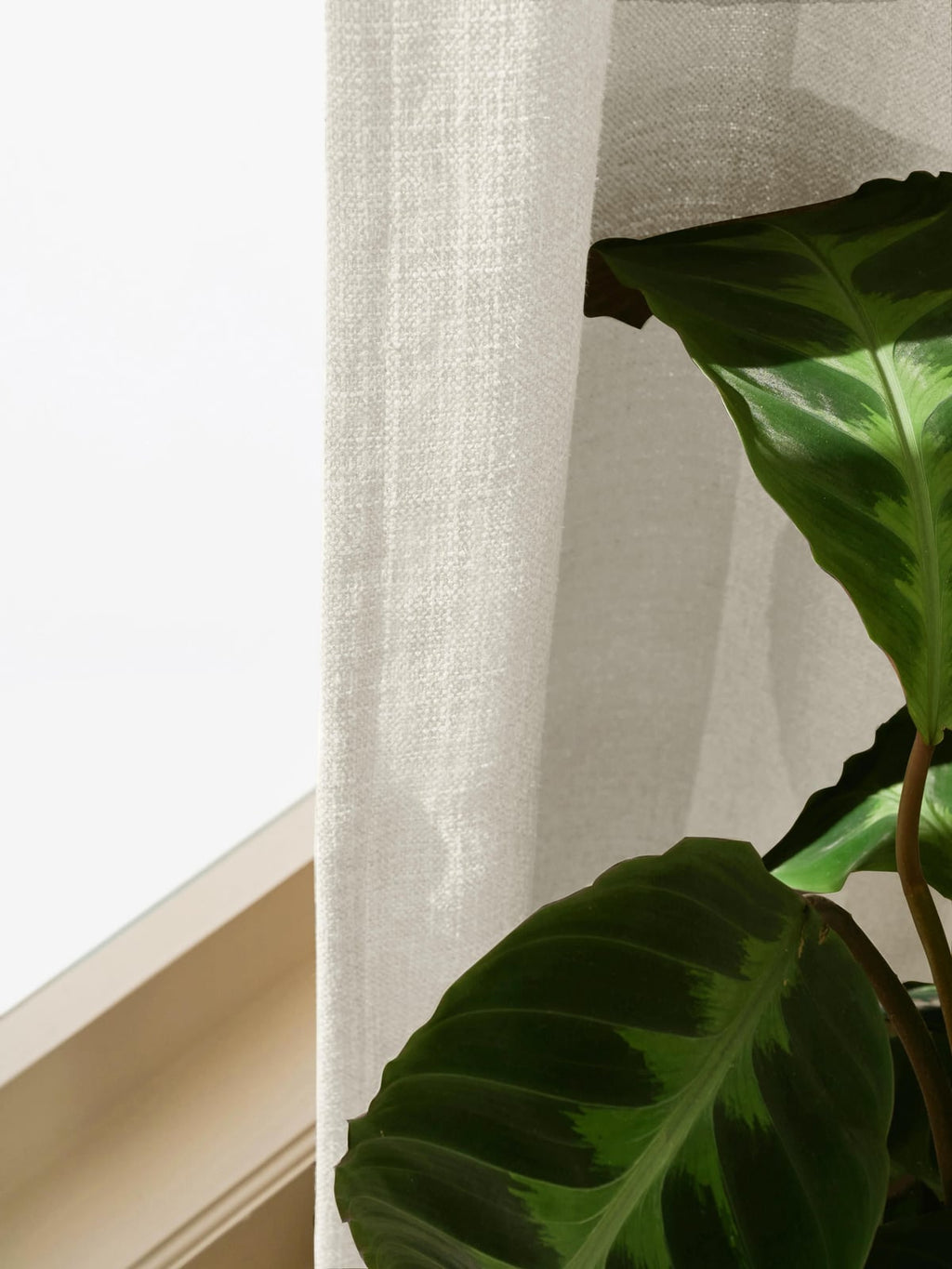 Braithwaite Opaque Multi-Band Curtains, Set of 2, W 130 cm