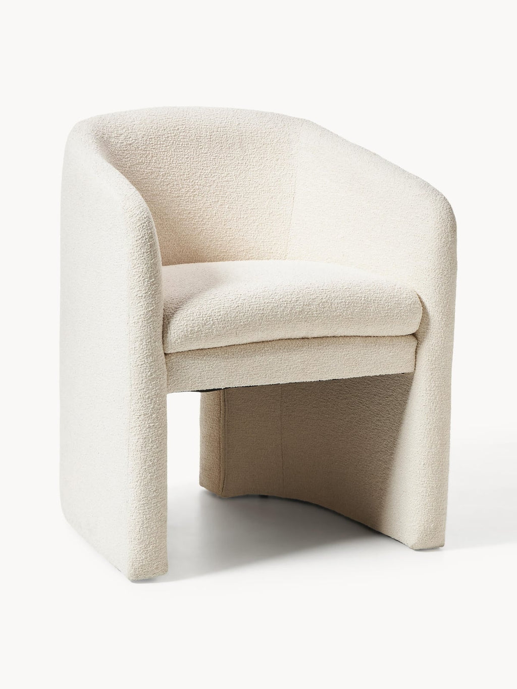 Bramley Bouclé Dining Chair with Armrests