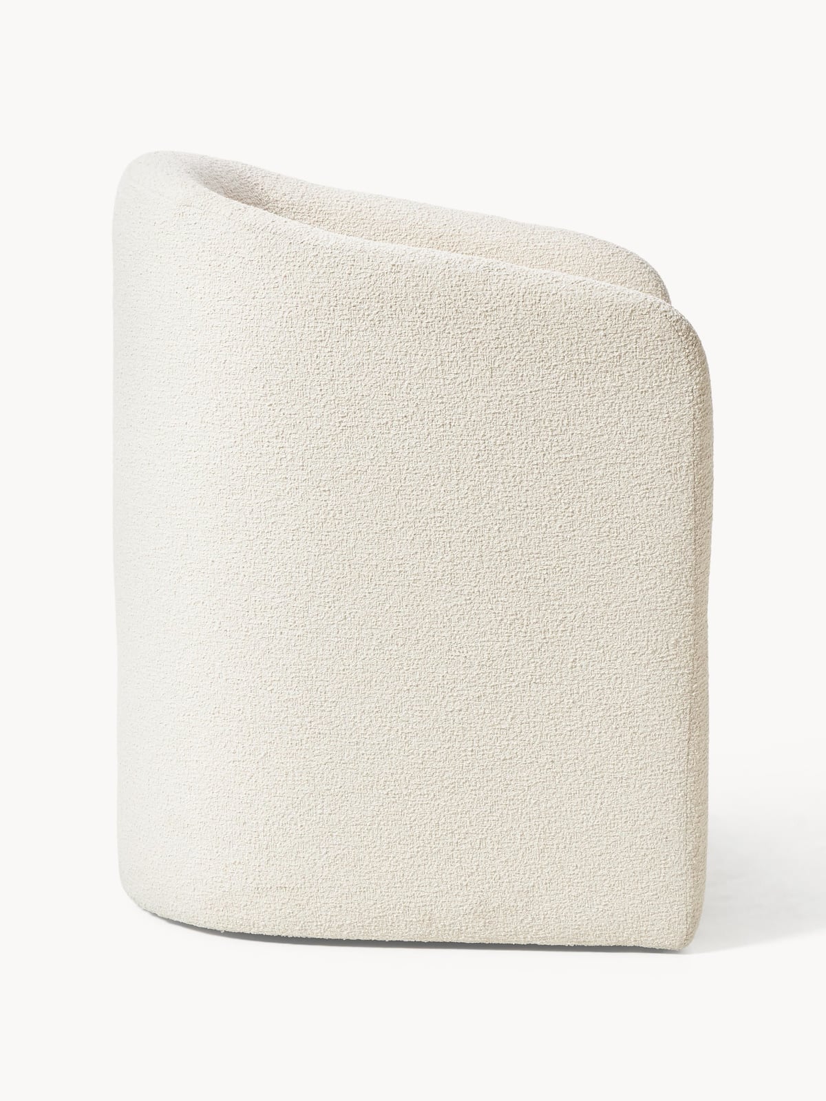 Bramley Bouclé Dining Chair with Armrests