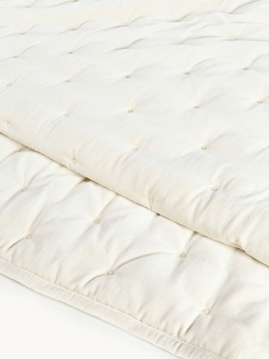 Carrick Quilted Velvet Bedspread