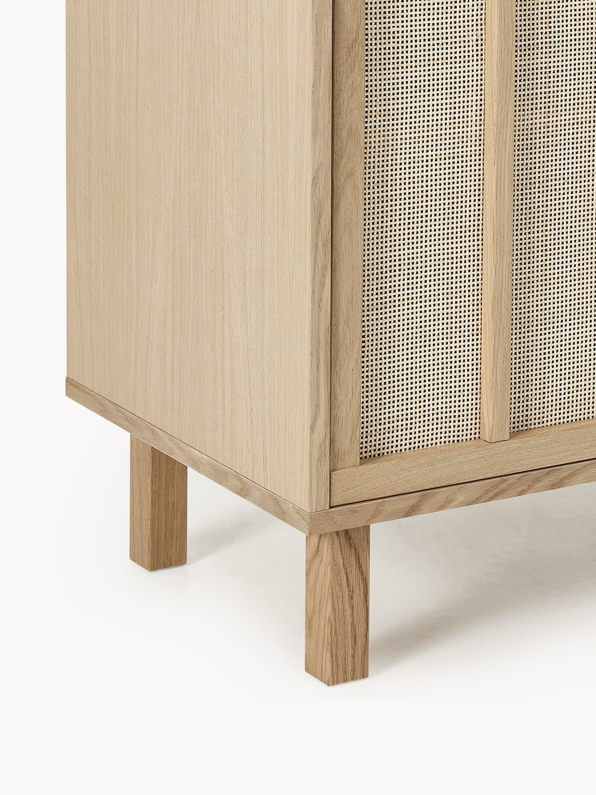 Cawdor Sideboard with Rattan Fronts