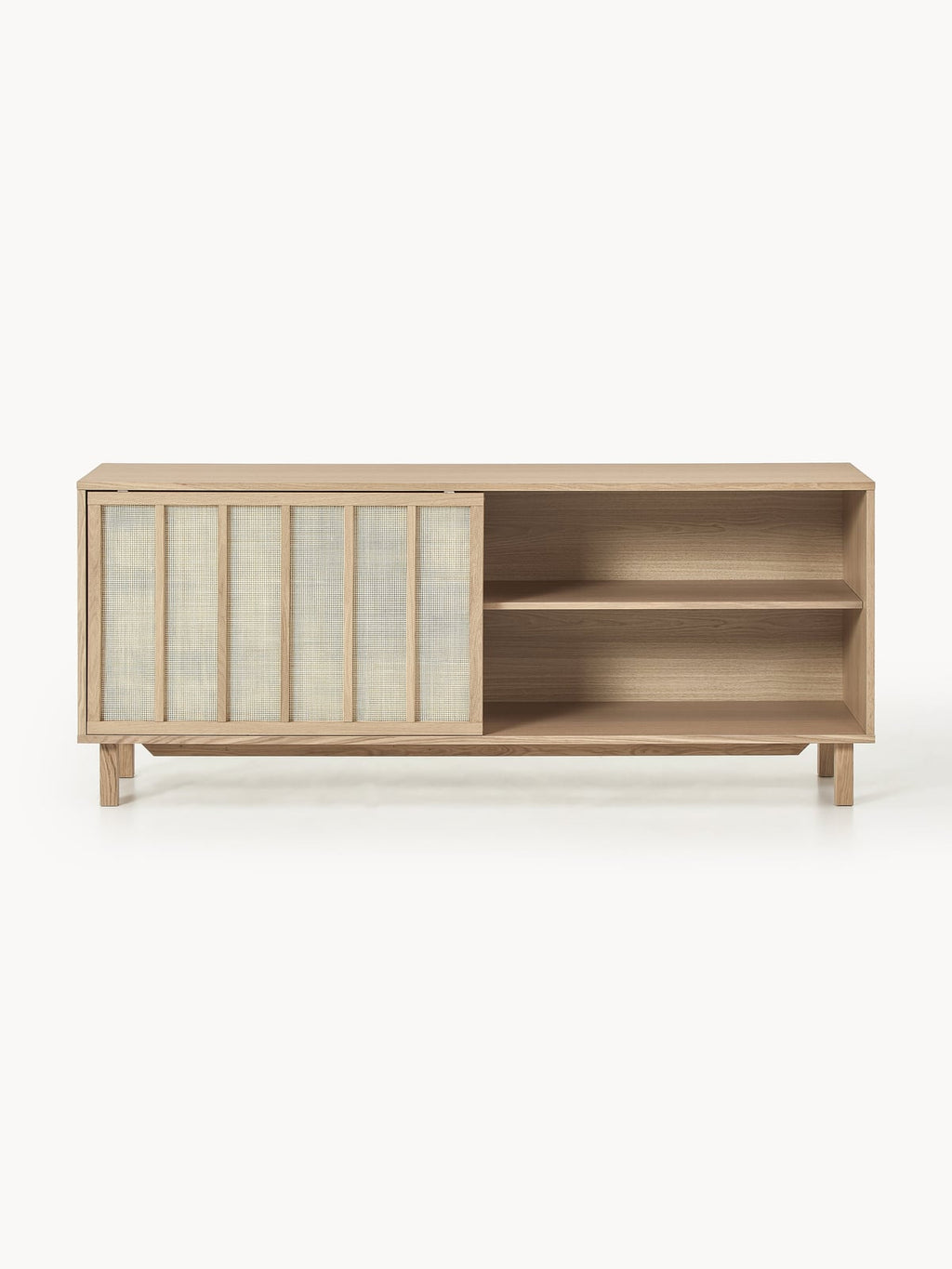 Cawdor Sideboard with Rattan Fronts