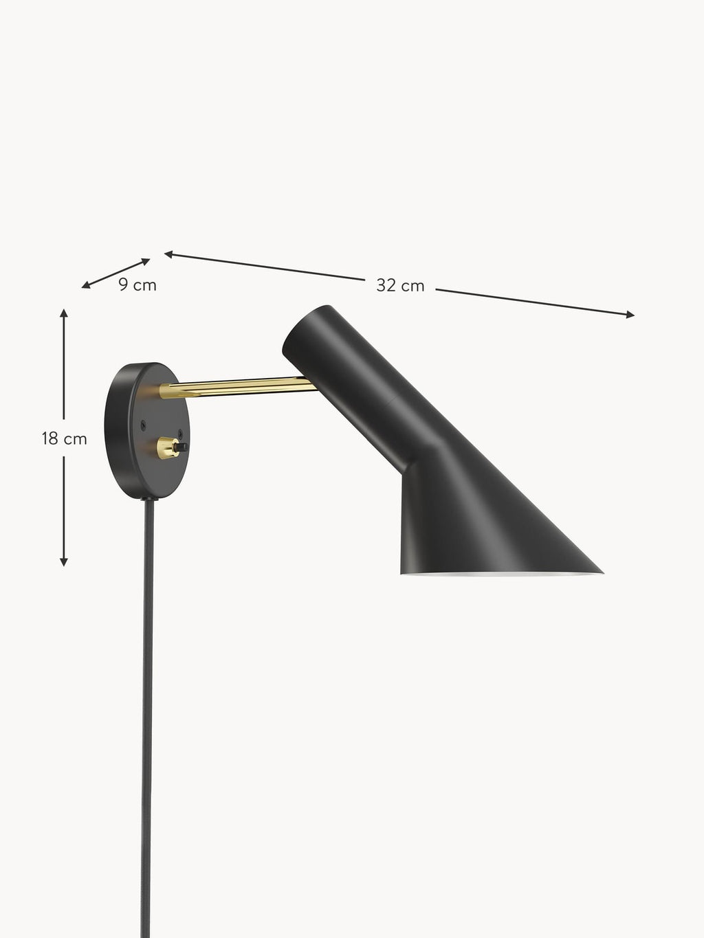 Charlbury AJ Plug-in Wall Lamp