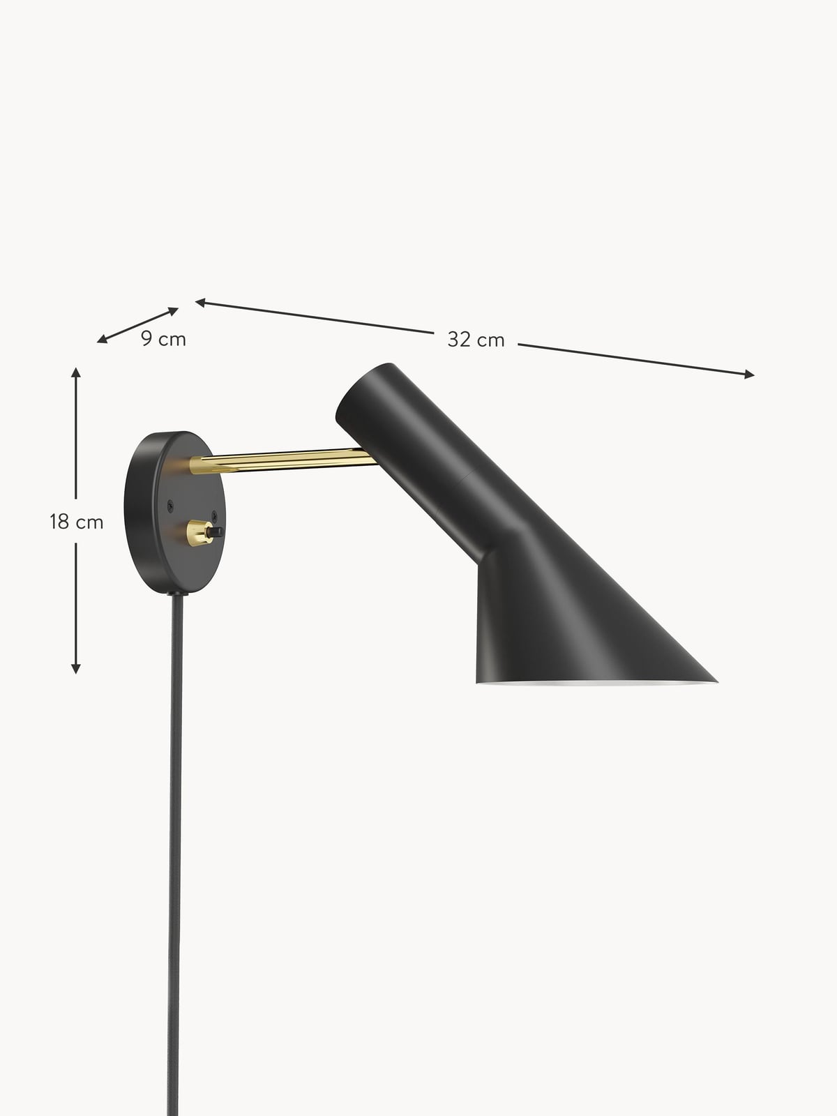 Charlbury AJ Plug-in Wall Lamp