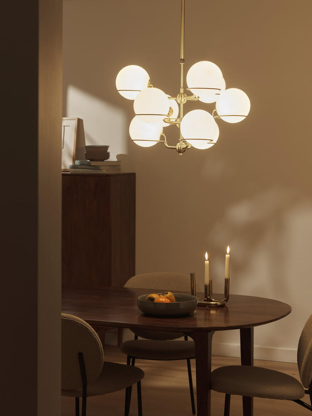 Colgrave Large Glass Ball Pendant Light