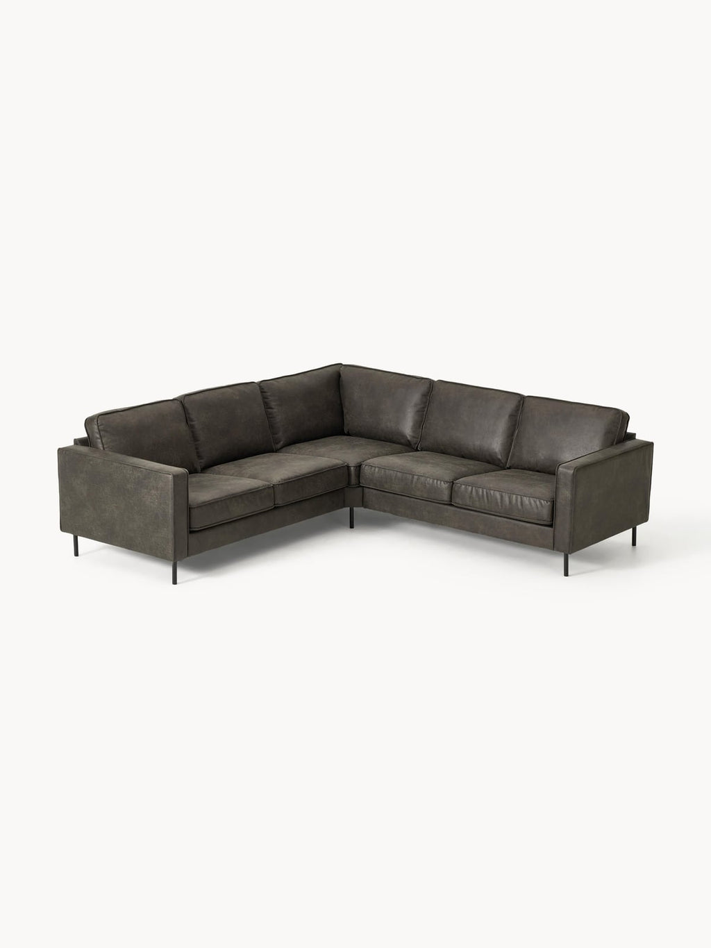 Cranmore Leather Corner Sofa (4-seater)