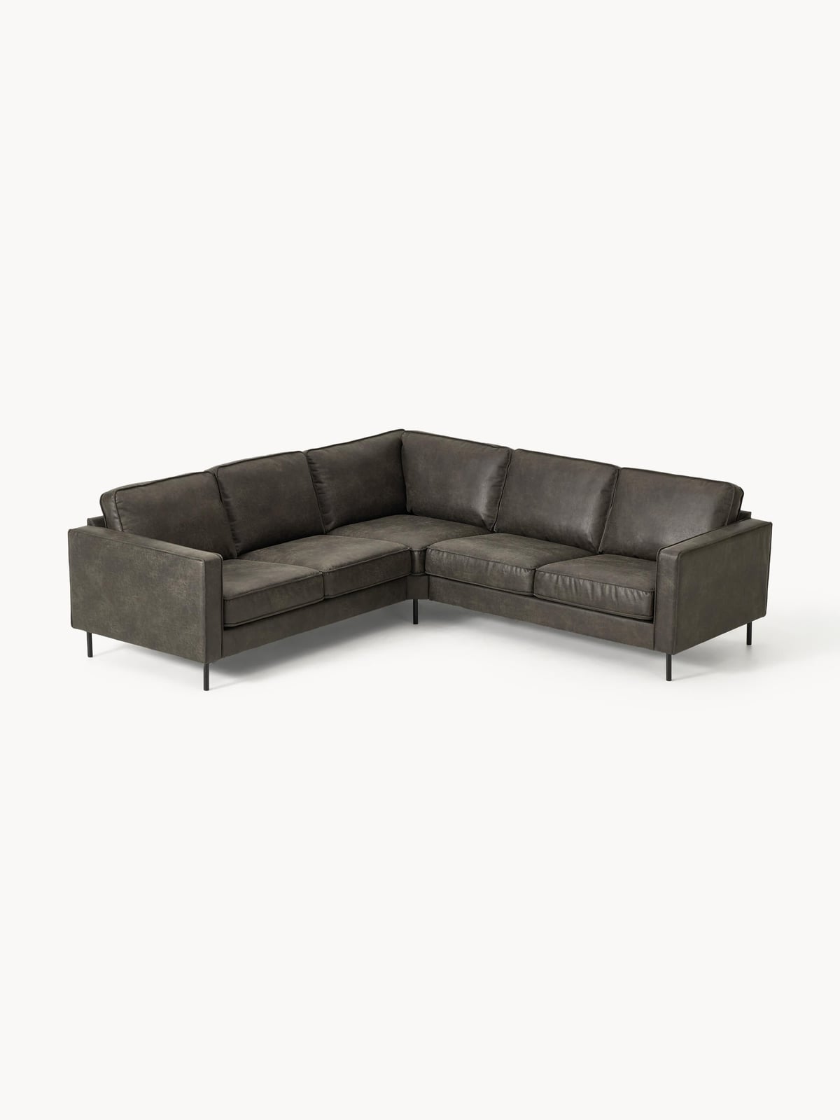 Cranmore Leather Corner Sofa (4-seater)