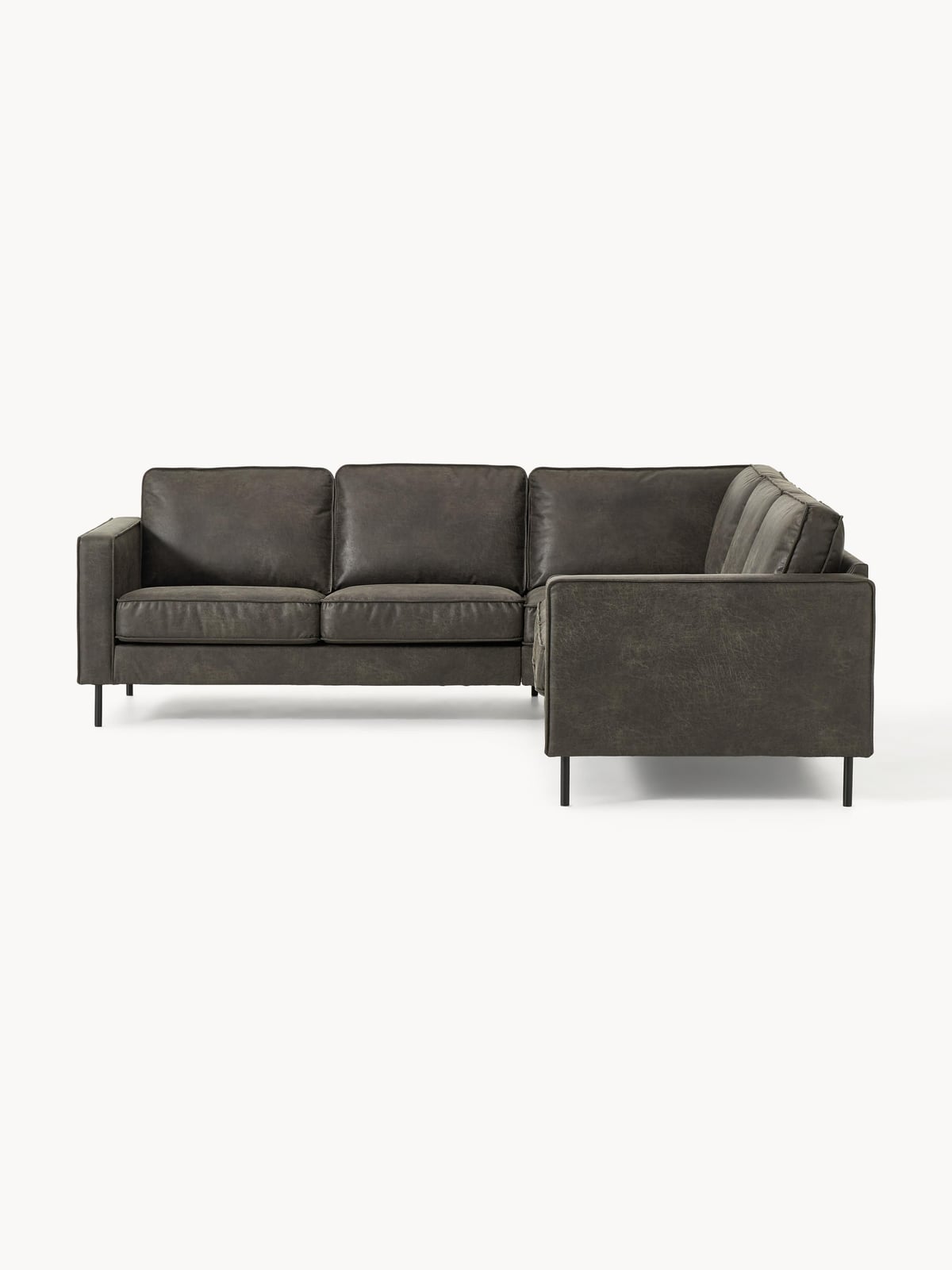 Cranmore Leather Corner Sofa (4-seater)