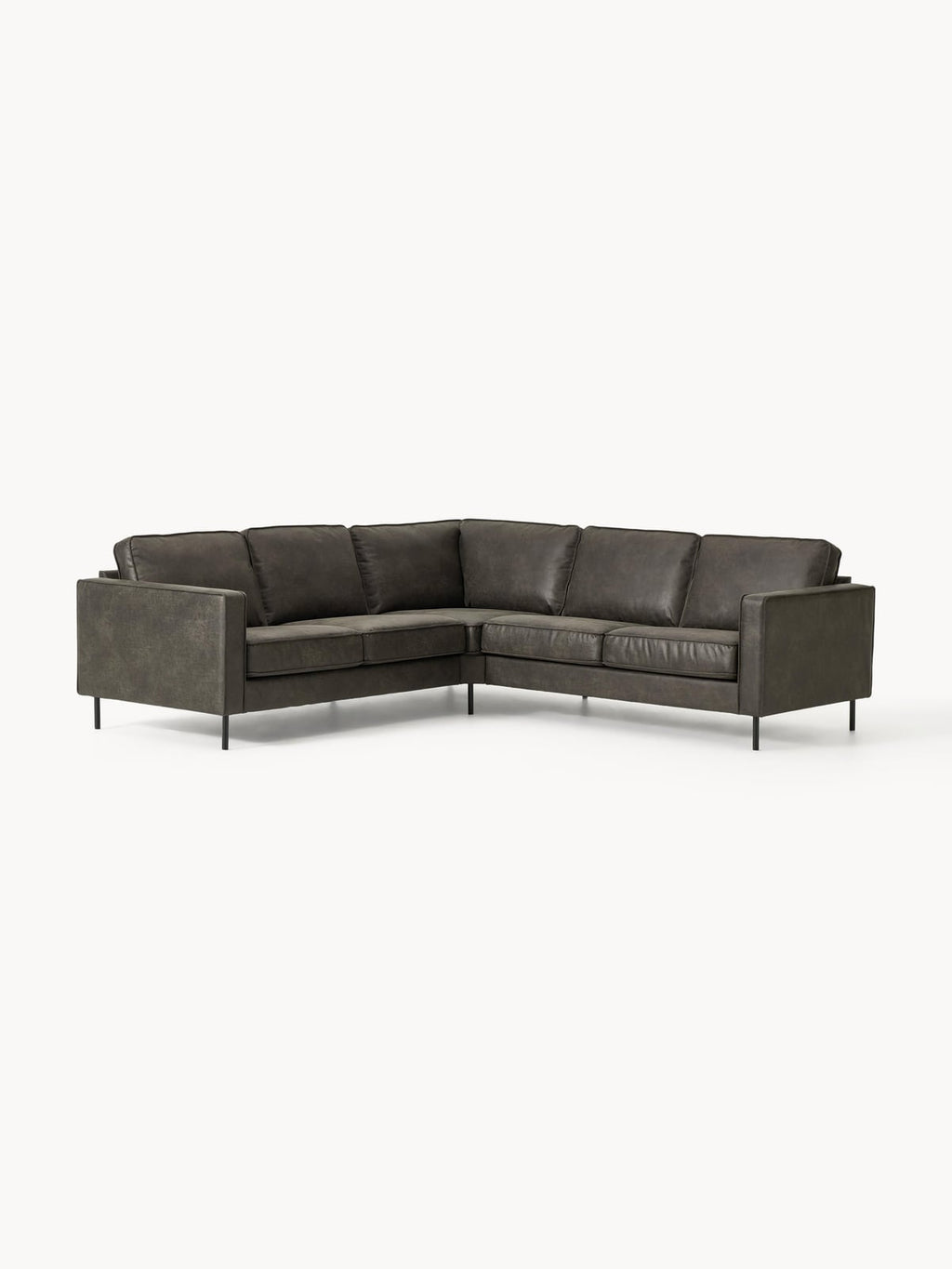 Cranmore Leather Corner Sofa (4-seater)