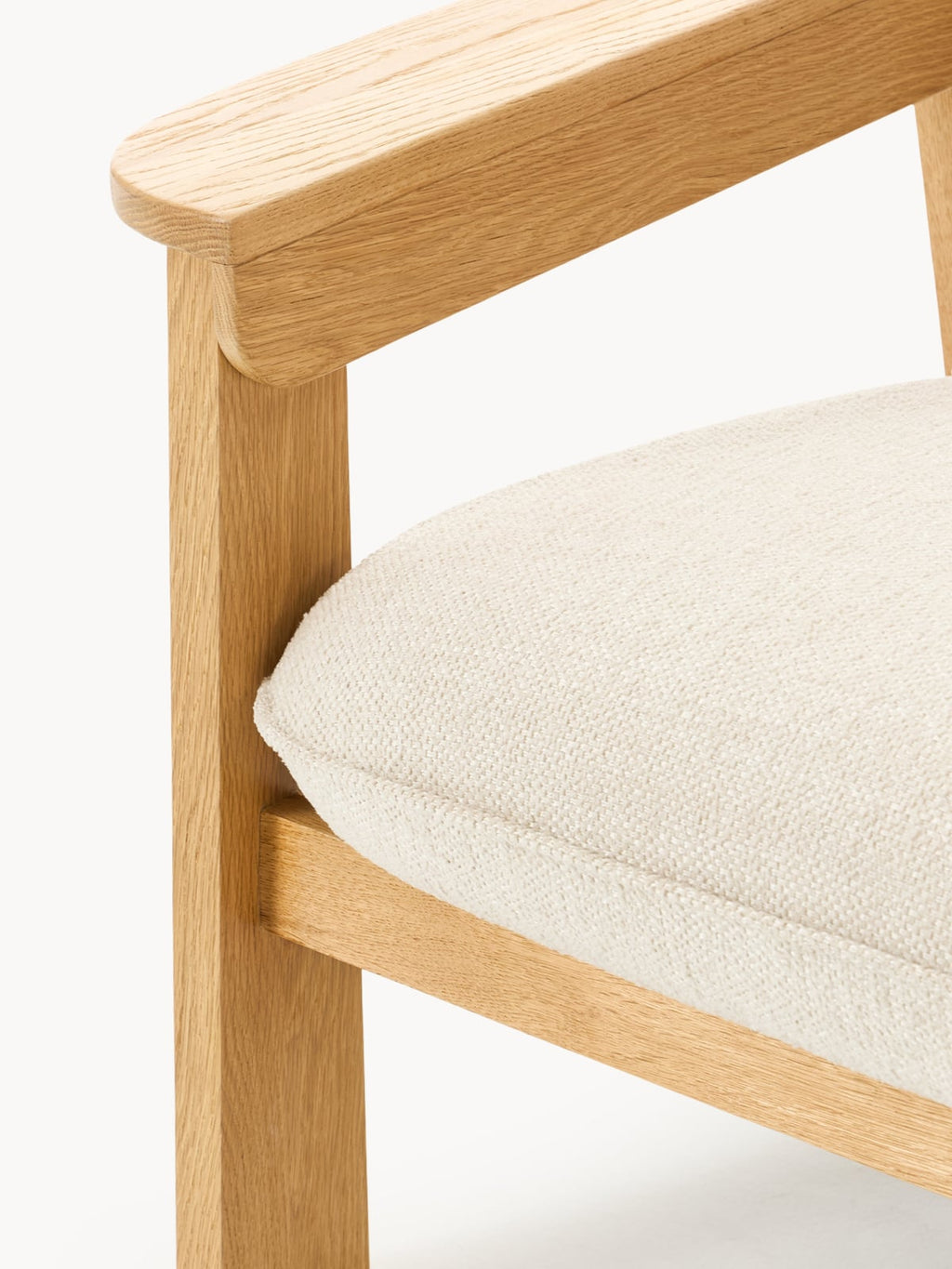 Cranmore Oak Wood Lounge Armchair