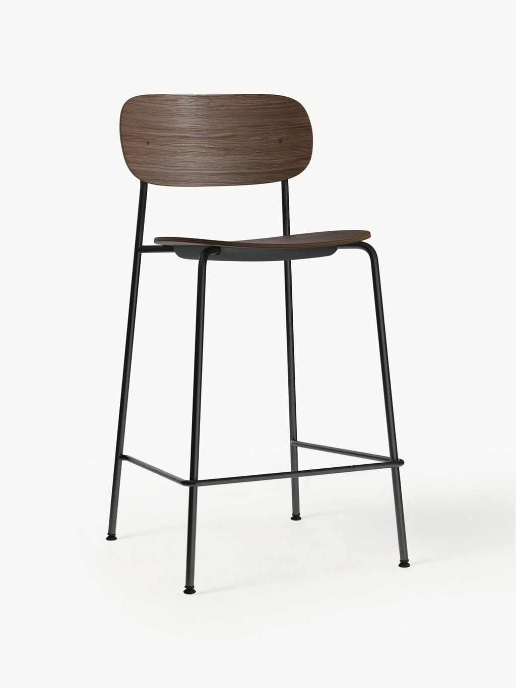 Croglin Co Metal and Wood Counter Chair