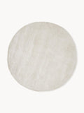 Croglin Round Hand-Woven Viscose Rug