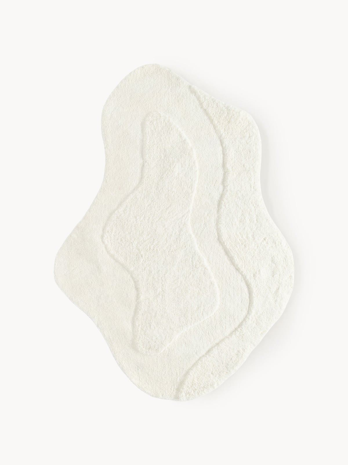 Crowhurst Organic-Shaped High-Low Rug