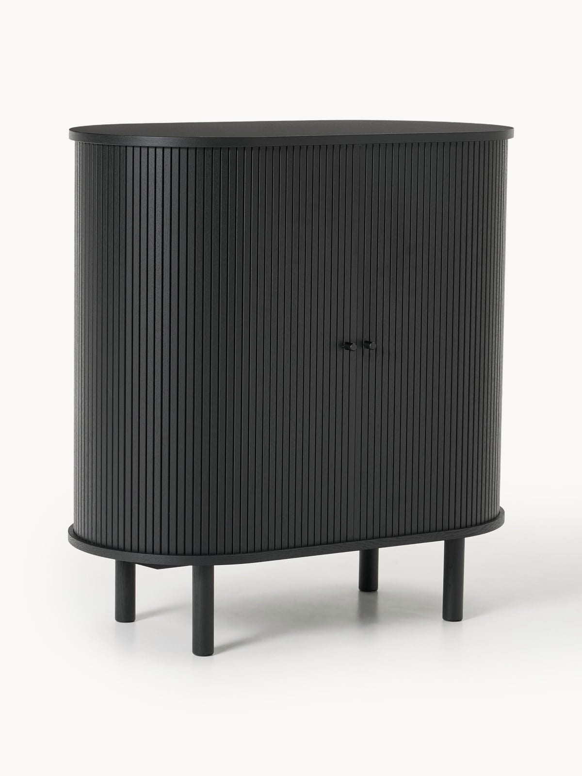 Delamere Bar Cabinet with Fluted Front