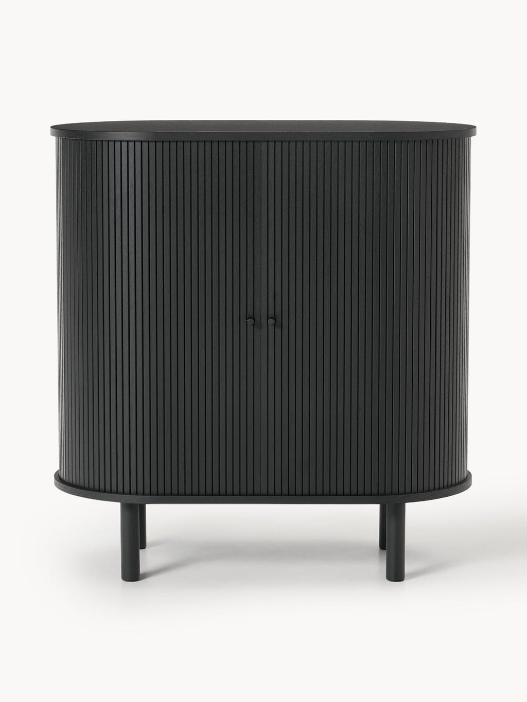 Delamere Bar Cabinet with Fluted Front