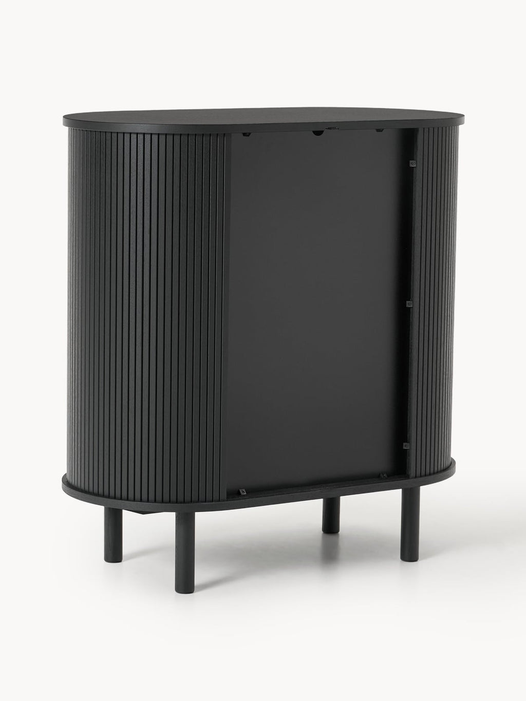 Delamere Bar Cabinet with Fluted Front
