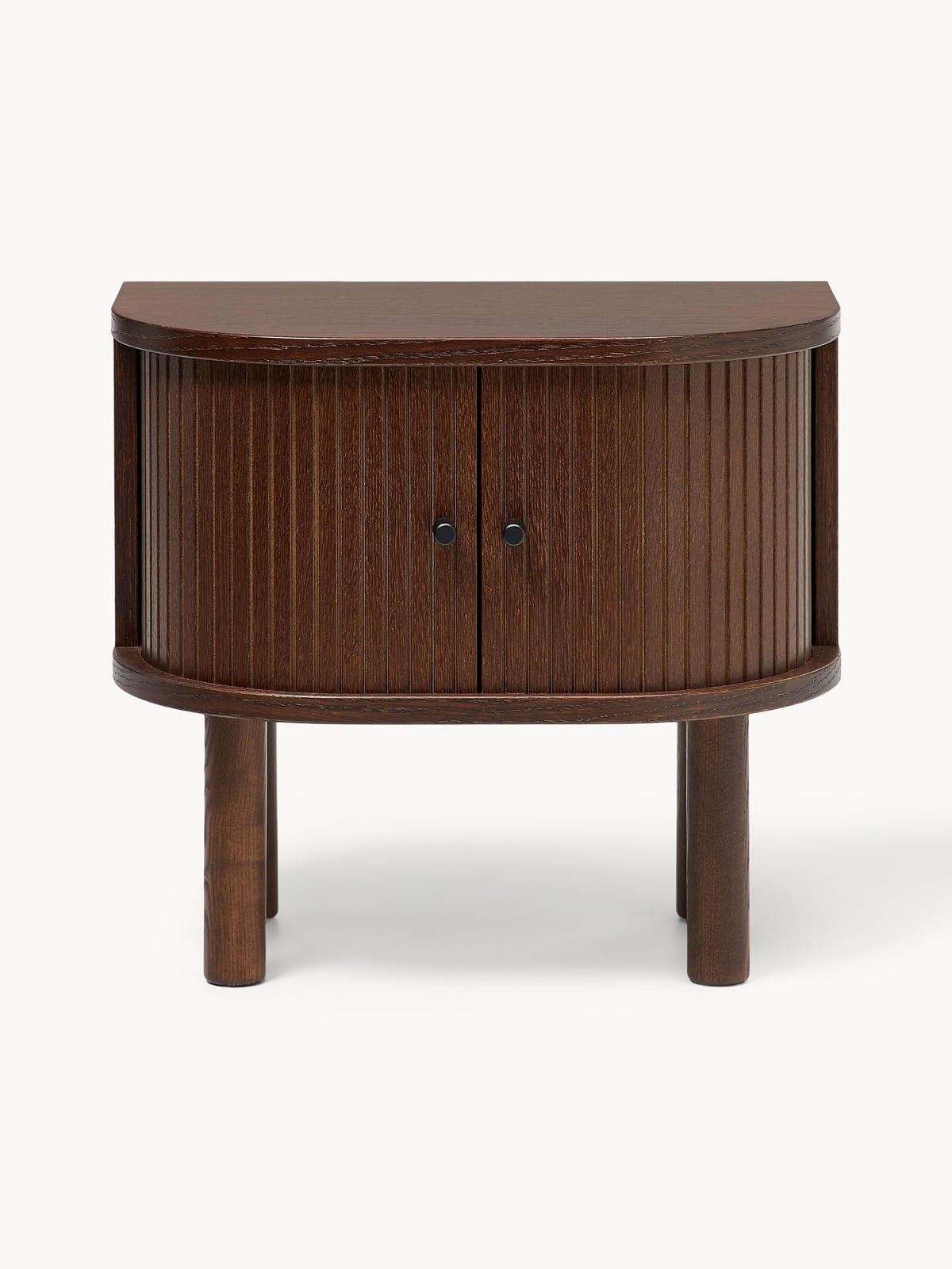 Delamere Bedside Table with Fluted Front