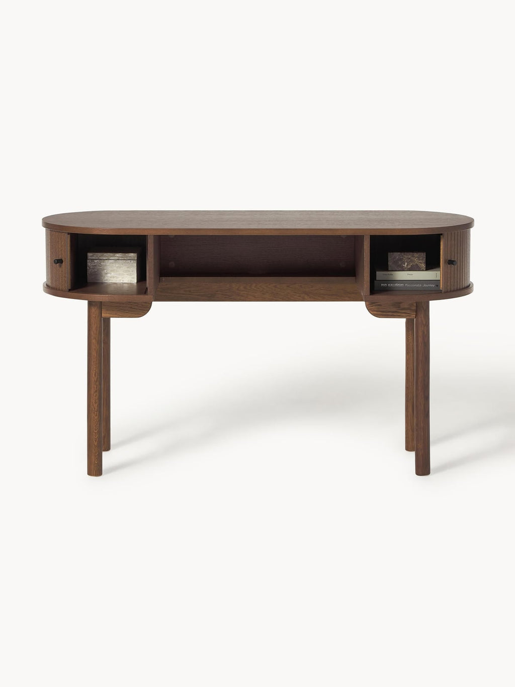 Delamere Desk with Fluted Front