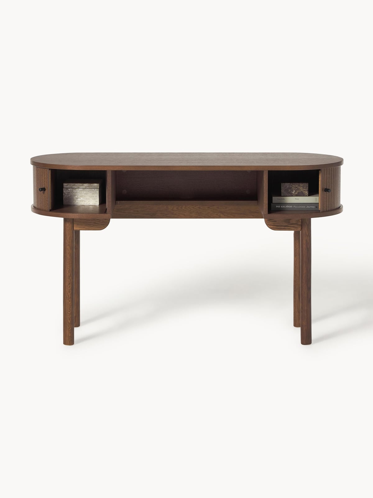 Delamere Desk with Fluted Front
